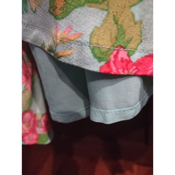 Matilda Jane Floral Dress Size 6 Hello Lovely by the Bay Blue Pinup Babydoll NEW - Picture 8 of 10